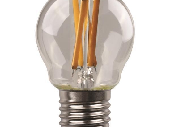 ΛΑΜΠΑ LED ΣΦΑΙΡΙΚΗ CROSSED FILAMENT 6.5W E27 3000K 220-240V 147-78262 | EUROLAMP