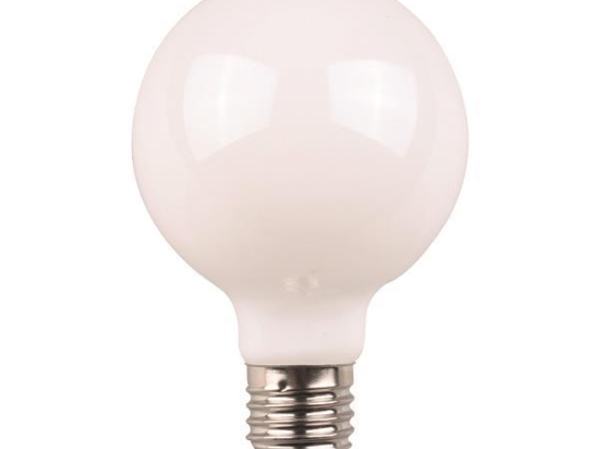 ΛΑΜΠΑ LED ΓΛΟΜΠΟΣ G95 CROSSED FILAMENT 11W E27 4000K 220-240V MILKY 147-78412 | EUROLAMP