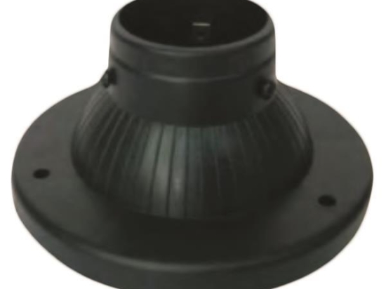 ΒΑΣΗ ΠΛΑΣΤΙΚΗ ΓΙΑ ΚΟΛΩΝΑ Φ60 153-55312 | EUROLAMP