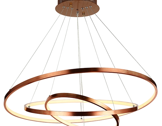 ΚΡΕΜΑΣΤΟ ΦΩΤΙΣΤΙΚΟ ΟΡΟΦΗΣ LED ΧΑΛΚΙΝΟ 135W 180031-D | ZAMBELIS LIGHTS