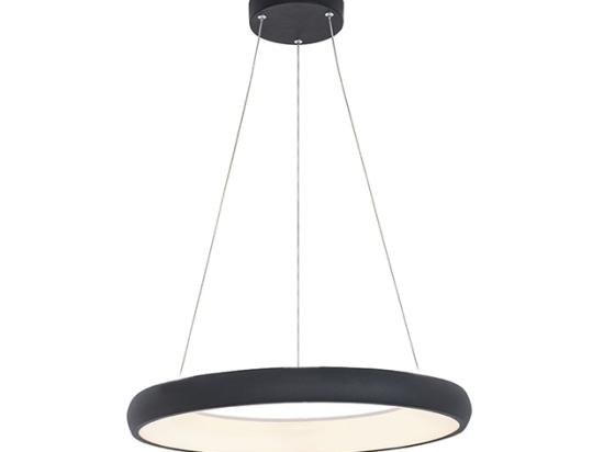 ΚΡΕΜΑΣΤΟ ΦΩΤΙΣΤΙΚΟ ΟΡΟΦΗΣ LED ΜΑΥΡΟ Ø60 2052 | ZAMBELIS LIGHTS