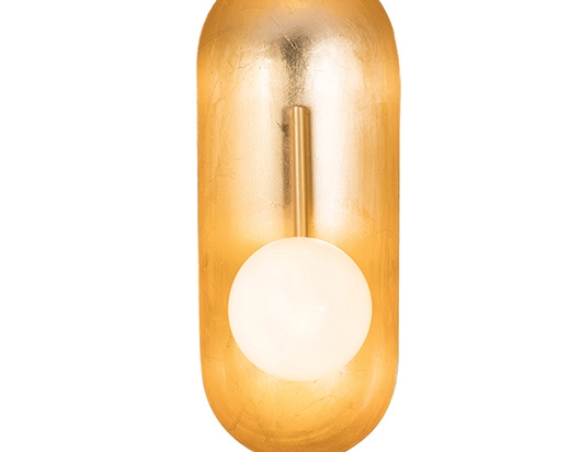 ΑΠΛΙΚΑ ΦΩΤΙΣΤΙΚΟ ΤΟΙΧΟΥ LED G9 7W ΧΡΥΣΟ 22059 | ZAMBELIS LIGHTS