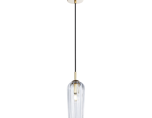 ΚΡΕΜΑΣΤΟ ΦΩΤΙΣΤΙΚΟ ΟΡΟΦΗΣ LED E14 40W ΔΙΑΦΑΝΕΣ ΓΥΑΛΙ 22119 |ZAMBELIS LIGHTS