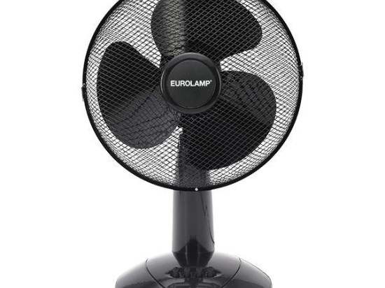 ΑΝΕΜΙΣΤΗΡΑΣ ΕΠΙΤΡΑΠΕΖΙΟΣ ΜΑΥΡΟΣ Φ34 45W 300-20500 | EUROLAMP
