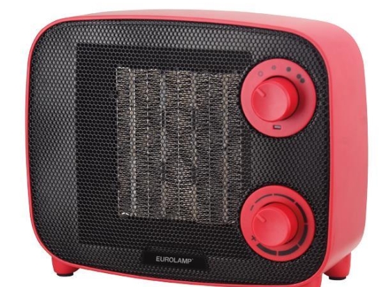 ΑΕΡΟΘΕΡΜΟ ΔΩΜΑΤΙΟΥ ΚΕΡΑΜΙΚΟ VINTAGE ΚΟΚΚΙΝΟ1500W 300-41352 | EUROLAMP