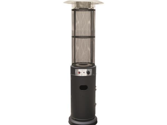 ΘΕΡΜΑΣΤΡΑ ΥΓΡΑΕΡΙΟΥ ΚΥΚΛΙΚΗ ΜΑΥΡΗ 11KW 1,80Μ 300-42071 | EUROLAMP