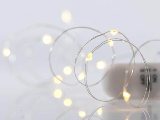 ΣΕΙΡΑ 12 MINI LED ΜΠΑΤΑΡΙΑΣ DAYLIGHT LED IP20 600-11242| MAGIC CHRISTMAS
