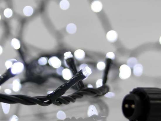 ΣΕΙΡΑ 100 ΛΑΜΠΑΚΙΑ LED 3MM AΝΑ 5CM 31V ΕΠΕΚΤΑΣΗ ΕΩΣ 3 ΠΡΑΣΙΝΟ ΚΑΛΩΔΙΟ ΨΥΧΡΑ ΛΕΥΚΑ LED ΙΡ44 - 600-11300 | MAGIC CHRISTMAS