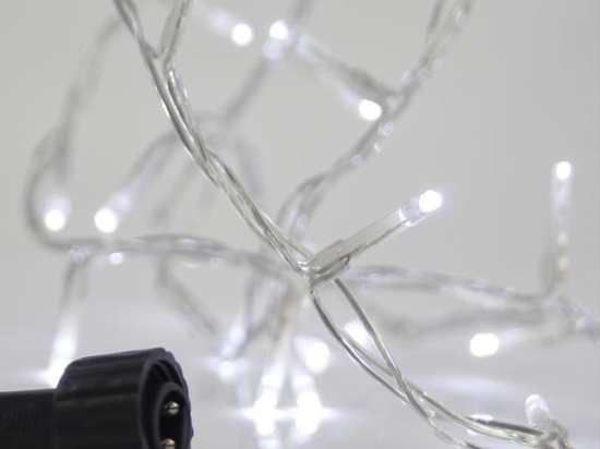 ΣΕΙΡΑ 100 ΛΑΜΠΑΚΙΑ LED 3MM AΝΑ 5CM ΨΥΧΡΟ ΛΕΥΚΟ LED ΙΡ44 - 600-11321 | MAGIC CHRISTMAS