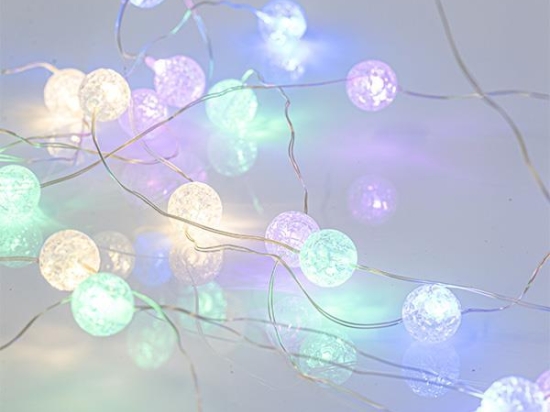 ΚΟΥΡΤΙΝΑ 140 MINI LED ΜΕ ΚΡΑΚΕΛΕ ΜΠΑΛΕΣ 4 ΧΡΩΜΑΤΑ LED IP44 | MAGIC CHRISTMAS