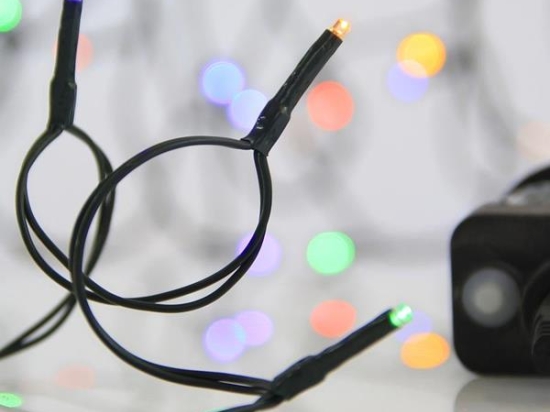ΣΕΙΡΑ 100 LED 3MM AΝΑ 5CM 31V ΜΕ ΠΡΟΓΡΑΜΜΑ ΠΡΑΣΙΝΟ ΚΑΛΩΔΙΟ ΠΟΛΥΧΡΩΜΑ LED ΙΡ44 - 600-11502(ΑΝΤΙΚΑΤΑΣΤΑΘΗΚΕ ΑΠΟ 600-13169) | MAGIC CHRISTMAS