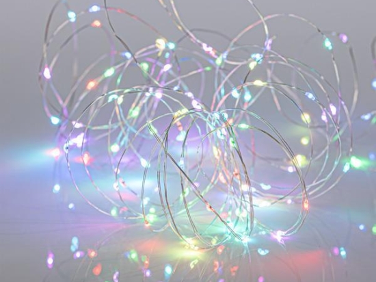 ΣΕΙΡΑ 100 ΜΙΝΙ LED ΜΕ ΜΕΤΑΣΧΗΜΑΤΙΣΤΗ ΚΑΙ ΤΗΛΕΧΕΙΡΙΣΤΗΡΙΟ RGB LED ΙΡ44 600-11723 | MAGIC CHRISTMAS