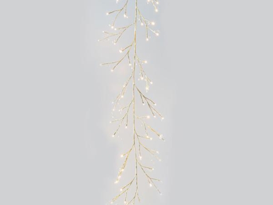 ΦΩΤΙΖΟΜΕΝΟ ΚΛΑΔΙ ΜΕ ΚΡΥΣΤΑΛΛΑΚΙΑ 60 ΘΕΡΜΑ LED 150cm 600-22510 | MAGIC CHRISTMAS