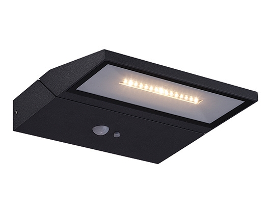 SOLAR LED ΕΠΙΤΟΙΧΟ ΦΩΤΙΣΤΙΚΟ ΕΞΩΤΕΡΙΚΟΥ ΧΩΡΟΥ ΜΕ ΑΙΣΘΗΤΗΡΑ ΚΙΝΗΣΗΣ E303| ZAMBELIS LIGHTS