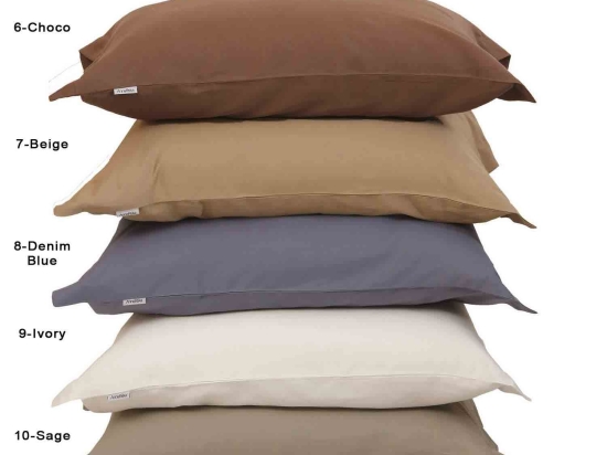 Σεντόνι Deluxe Choco Anna Riska Υπέρδιπλο 240x270cm Χωρίς Λάστιχο 100% Βαμβακοσατέν