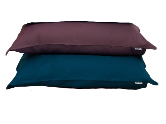 Μαξιλαροθήκες Σετ 2τμχ Oxford Deluxe Mocca Anna Riska 50Χ70 100% Βαμβακοσατέν