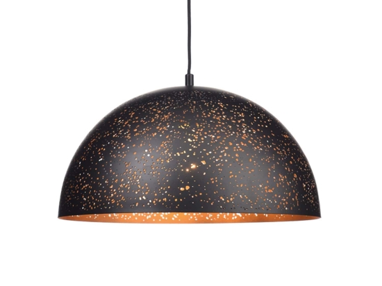 Φωτιστικό Οροφής Avantgarde V363381PBG Black Μέταλλο