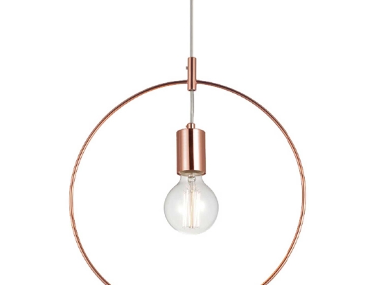 Φωτιστικό Οροφής Style V35181CP Bronze Μέταλλο