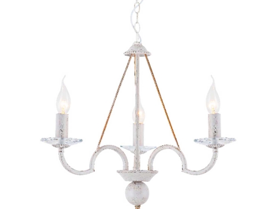 Φωτιστικό Οροφής Elegant DL9363PWG White Κρύσταλλο,Μέταλλο