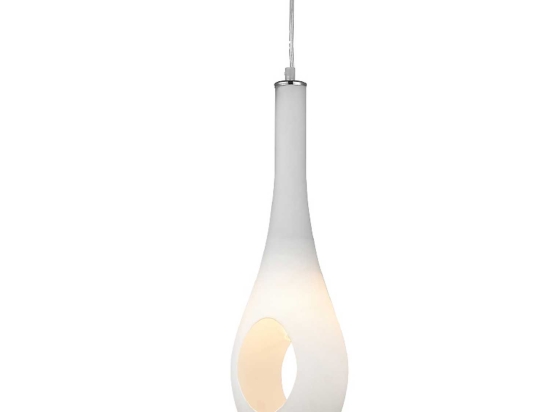 Φωτιστικό Οροφής Style DLA5201 White Μέταλλο,Γυαλί