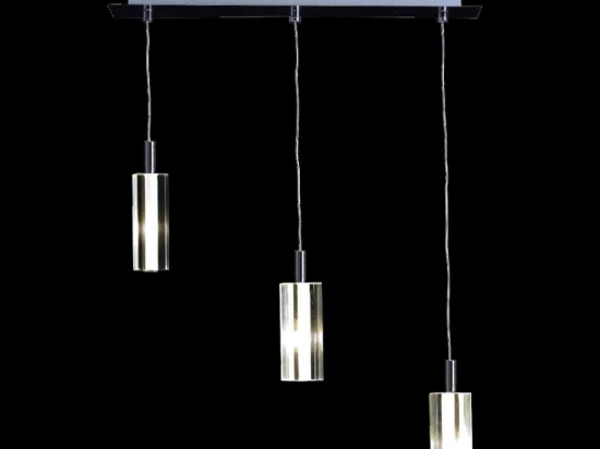 Φωτιστικό Οροφής Crystal P6005CH3 Clear Μέταλλο,Γυαλί