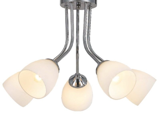 Φωτιστικό Οροφής Primary DLA8115A White Μέταλλο,Γυαλί
