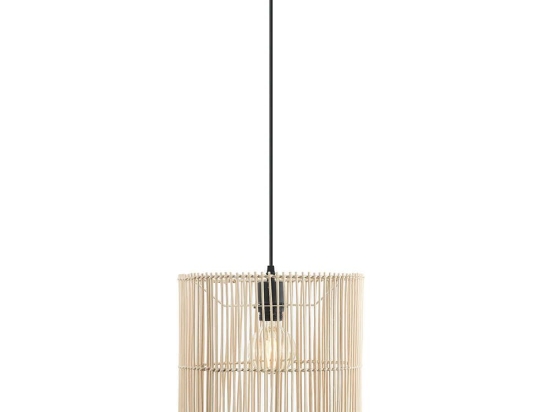 Φωτιστικό Οροφής Μονόφωτο 20234 1xE27 Max 40W Rattan Natural Rattan