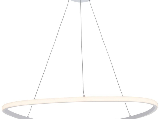 Φωτιστικό Οροφής 2017 Led 3000K 36W Φ80cm Sandy White Αλουμίνιο, Πλαστικό