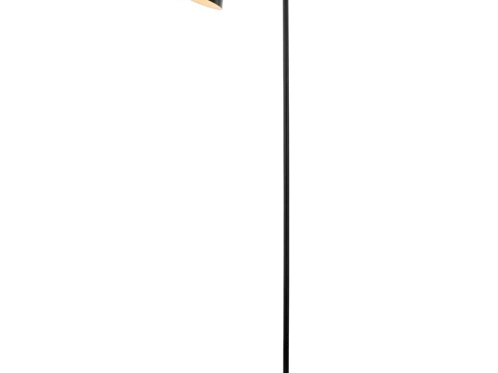 Φωτιστικό Δαπέδου 20216 1xE27 Max 25W Black Matt-Gold Matt Μέταλλο,Αλουμίνιο