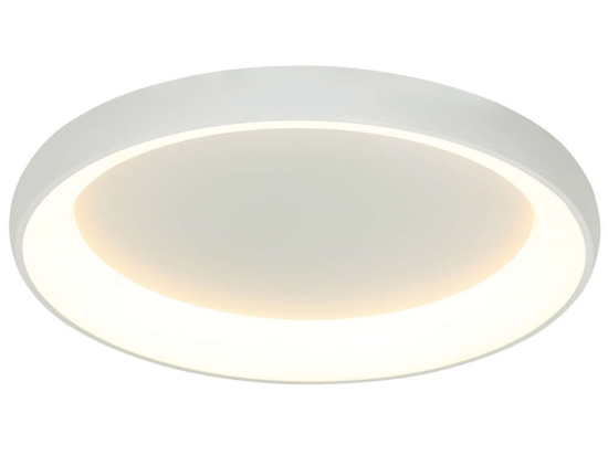 Φωτιστικό Οροφής - Πλαφονιέρα 2049 Led 3000K 50W Φ60cm Sandy White Αλουμίνιο,Ακρυλικό