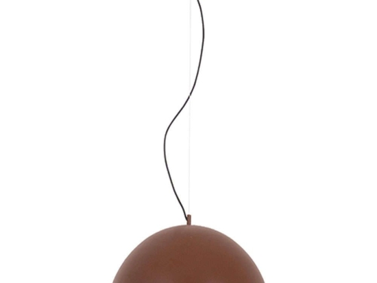 Φωτιστικό Οροφής 22197 Φ50x25cm 1xE27 40W Brown