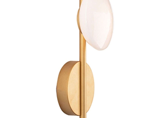 Φωτιστικό Τοίχου - Απλίκα 22061 9x14,5x37cm Led 600Lm 7W 3000K Gold-White