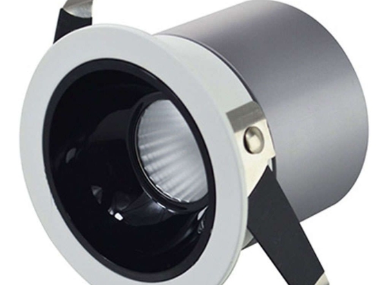 Σποτ Χωνευτό S070 Φ7x8,3cm Led 750Lm 10W 3000K White-Black Στρόγγυλο