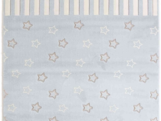 Χαλί Παιδικό Sky 6395D Light Blue Royal Carpet 162X162cm Round