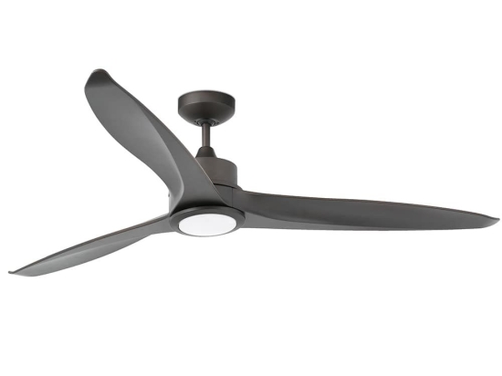 Ανεμιστήρας Οροφής Tonic 33552WP Smart Fan Με Φως Led 15W 3000K Και Τηλεχειριστήριο D152cm Dark Brown Faro Barcelona