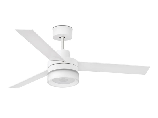 Ανεμιστήρας Οροφής Ice 33460 Με Ηχείο Bluetooth, Φως Led 15W 3000K Και Τηλεχειριστήριο D132cm White Faro Barcelona