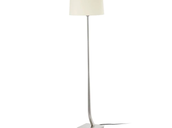 Φωτιστικό Δαπέδου Rem 29686-07 E27 max 15W Nickel -White Faro Barcelona