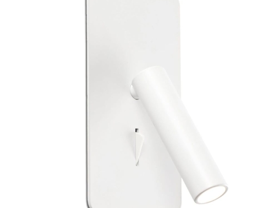 Φωτιστικό Τοίχου Με Χωνευτή Βάση Suau 62129 High Power LED 3W 3000K 140Lm White Faro Barcelona