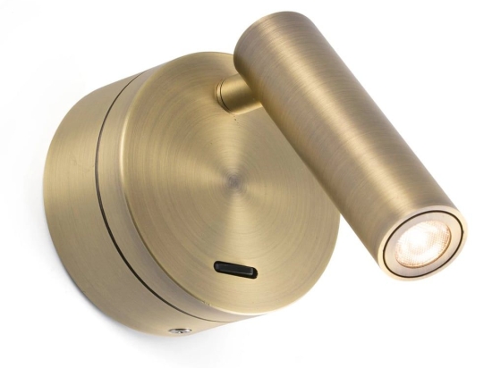 Φωτιστικό Τοίχου - Reader Boc LED 3W 3000K 130Lm Bronze Faro Barcelona
