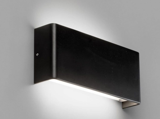 Φωτιστικό Τοίχου Nash 62821 LED 8W 3000K 450Lm Black Faro Barcelona