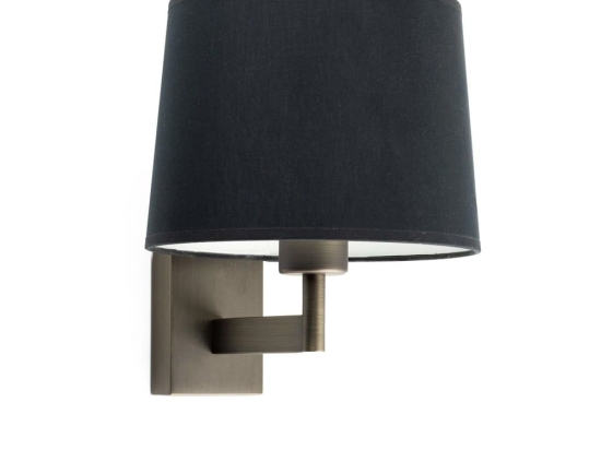Φωτιστικό Τοίχου - Απλίκα Artis 68490-03 E27 max 15W Bronze - Black Faro Barcelona