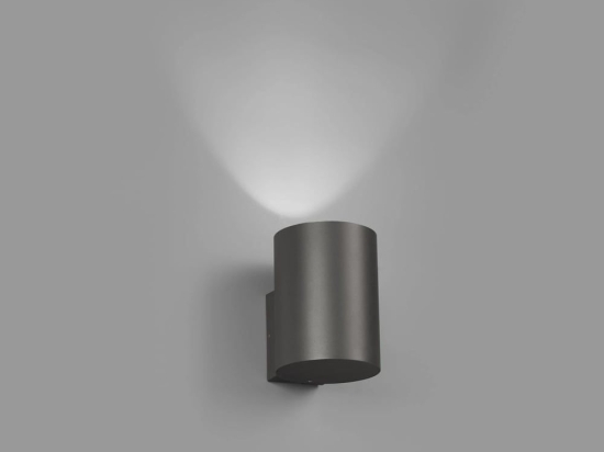 Φωτιστικό Τοίχου Thon-1 70283 LED 15W 3000K 825Lm Dark Grey Faro Barcelona