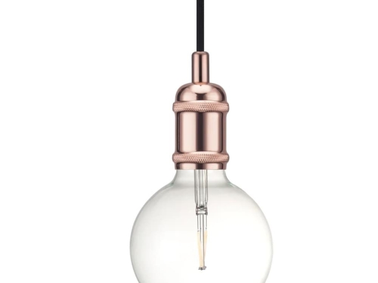 Φωτιστικό Οροφής Κρεμαστό Avra 84800030 E27 60W 5,1x10,2cm Copper Nordlux