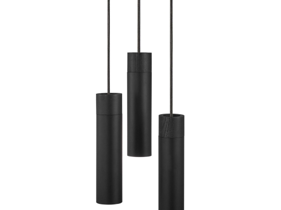 Φωτιστικό Οροφής Κρεμαστό Tilo 3 2010473003 GU10 22x24,6cm Black Nordlux