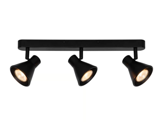 Φωτιστικό Οροφής - Spot Eik 3 45780103 GU10 15x45cm Black Nordlux