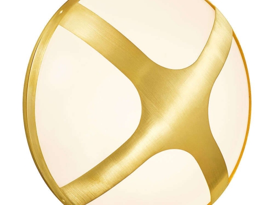 Φωτιστικό Τοίχου Cross 25 2118131035 13x26cm 1xE27 15W IP54 Brass Nordlux Ορείχαλκος,Πλαστικό