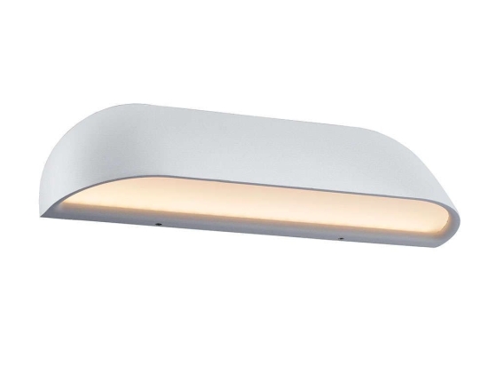 Φωτιστικό Τοίχου Front 26 84081001 26x6,8cm Led 650Lm 8W 3000K IP44 White Nordlux Μέταλλο,Πλαστικό