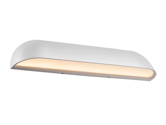 Φωτιστικό Τοίχου Front 36 84091001 36x6,8cm Led 850Lm 12W 3000K IP44 White Nordlux Μέταλλο,Πλαστικό