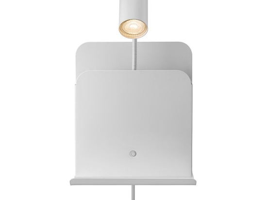 Φωτιστικό Τοίχου Roomi 2112551001 24,8x28,2cm 1xGU10 35W White Nordlux Μέταλλο