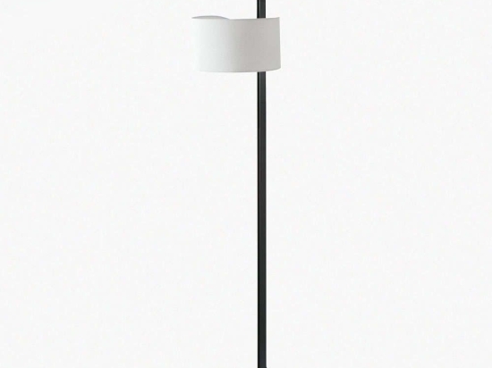 Φωτιστικό Δαπέδου Stand Up 57211-01 40x40x175cm 1xE27 15W Black-White Faro Barcelona
